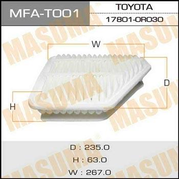 MFAT001 Masuma Воздушный фильтр