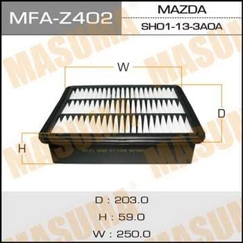 Masuma MFA-Z402 Повітряний фільтр MFAZ402: Купити в Україні - Добра ціна на EXIST.UA!