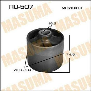 Masuma RU-507 Сайлентблок заднього поздовжнього важеля RU507: Купити в Україні - Добра ціна на EXIST.UA!