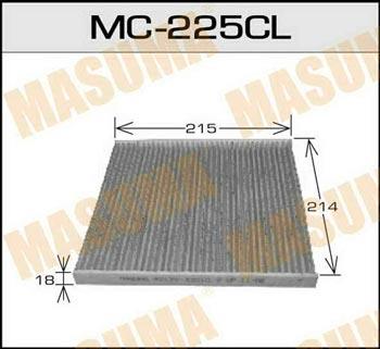 Masuma MC-225CL Фільтр салону з активованим вугіллям MC225CL: Купити в Україні - Добра ціна на EXIST.UA!