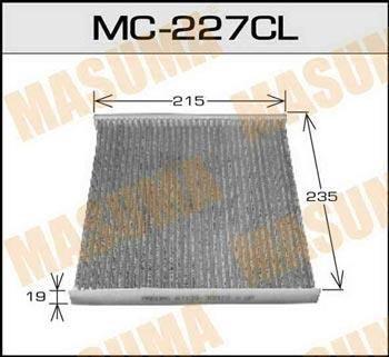 Masuma MC-227CL Фільтр салону MC227CL: Купити в Україні - Добра ціна на EXIST.UA!