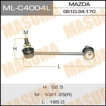 Masuma ML-C4004L Стійка стабілізатора переднього ліва MLC4004L: Купити в Україні - Добра ціна на EXIST.UA!
