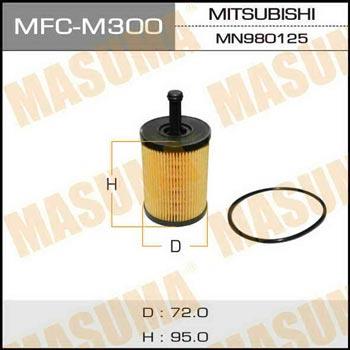 Masuma MFC-M300 Фільтр масляний MFCM300: Купити в Україні - Добра ціна на EXIST.UA!