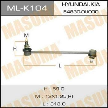 Masuma ML-K104 Стійка стабілізатора MLK104: Купити в Україні - Добра ціна на EXIST.UA!