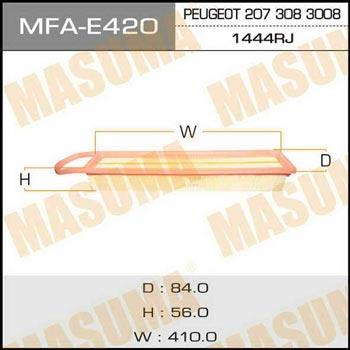 Masuma MFA-E420 Повітряний фільтр MFAE420: Купити в Україні - Добра ціна на EXIST.UA!