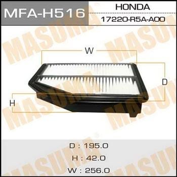 Masuma MFA-H516 Повітряний фільтр MFAH516: Купити в Україні - Добра ціна на EXIST.UA!