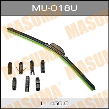 Щітка склоочисника безкаркасна 450 мм (18&quot;) Masuma MU-018U