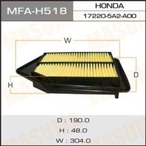 Masuma MFA-H518 Повітряний фільтр MFAH518: Купити в Україні - Добра ціна на EXIST.UA!