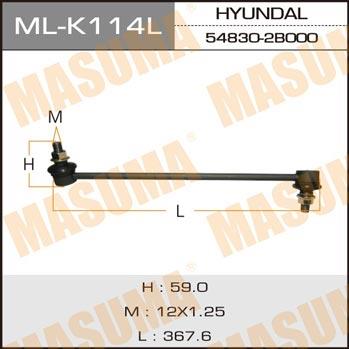 Masuma ML-K114L Стійка стабілізатора переднього ліва MLK114L: Купити в Україні - Добра ціна на EXIST.UA!