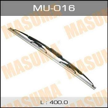 Masuma MU-016 Щітка склоочисника каркасна Masuma Nano Graphite 400 мм (16") MU016: Купити в Україні - Добра ціна на EXIST.UA!