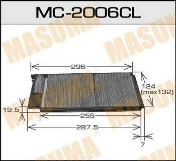Masuma MC-2006CL Фільтр салону MC2006CL: Купити в Україні - Добра ціна на EXIST.UA!