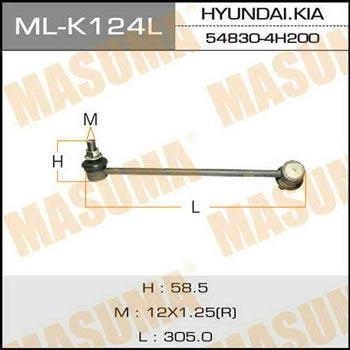Masuma ML-K124L Стійка стабілізатора переднього MLK124L: Приваблива ціна - Купити в Україні на EXIST.UA!