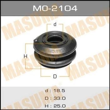 Masuma MO-2104 Пильник кульовий опори 18,5х33х25 MO2104: Приваблива ціна - Купити в Україні на EXIST.UA!