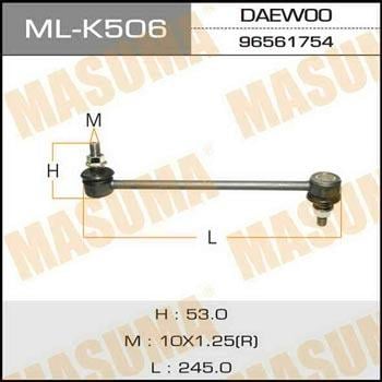 Masuma ML-K506 Стійка стабілізатора MLK506: Купити в Україні - Добра ціна на EXIST.UA!