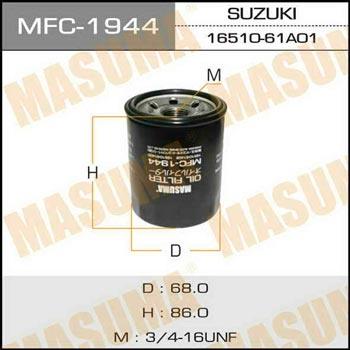 Masuma MFC-1944 Фільтр масляний MFC1944: Приваблива ціна - Купити в Україні на EXIST.UA!