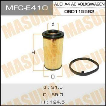 Masuma MFC-E410 Фільтр масляний MFCE410: Купити в Україні - Добра ціна на EXIST.UA!