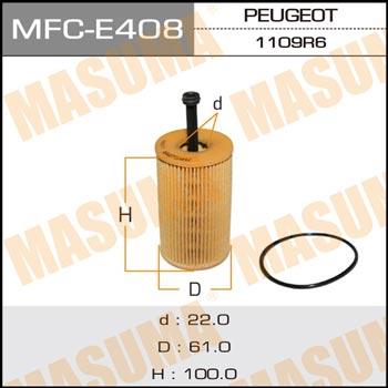 Masuma MFC-E408 Фільтр масляний MFCE408: Купити в Україні - Добра ціна на EXIST.UA!