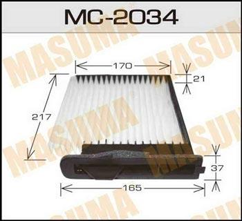 Masuma MC-2034 Фільтр салону MC2034: Купити в Україні - Добра ціна на EXIST.UA!