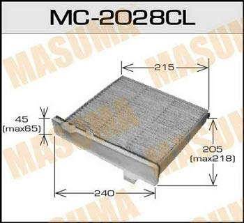Masuma MC-2028CL Фільтр салону MC2028CL: Купити в Україні - Добра ціна на EXIST.UA!
