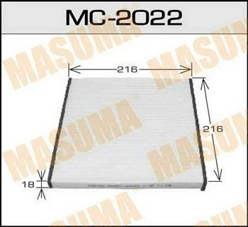 Masuma MC-2022 Фільтр салону MC2022: Купити в Україні - Добра ціна на EXIST.UA!
