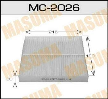 Masuma MC-2026 Фільтр салону MC2026: Купити в Україні - Добра ціна на EXIST.UA!