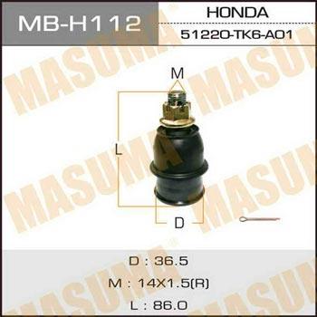 Masuma MB-H112 Опора кульова MBH112: Купити в Україні - Добра ціна на EXIST.UA!