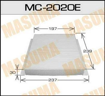 Masuma MC-2020 Фільтр салону MC2020: Купити в Україні - Добра ціна на EXIST.UA!