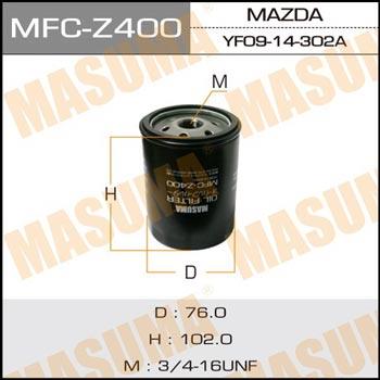 Masuma MFC-Z400 Фільтр масляний MFCZ400: Купити в Україні - Добра ціна на EXIST.UA!