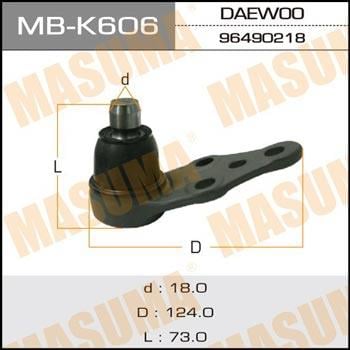 Masuma MB-K606 Опора кульова MBK606: Купити в Україні - Добра ціна на EXIST.UA!