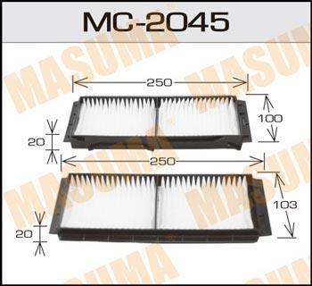Masuma MC-2045 Фільтр салону MC2045: Купити в Україні - Добра ціна на EXIST.UA!