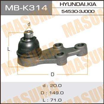 Masuma MB-K314 Опора кульова MBK314: Купити в Україні - Добра ціна на EXIST.UA!