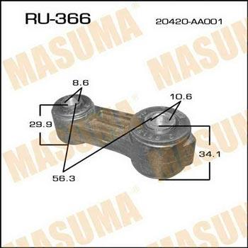 Masuma RU-366 Стійка стабілізатора RU366: Купити в Україні - Добра ціна на EXIST.UA!