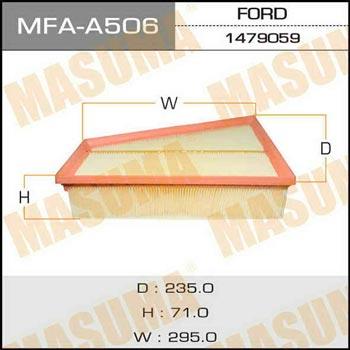 Masuma MFA-A506 Повітряний фільтр MFAA506: Купити в Україні - Добра ціна на EXIST.UA!