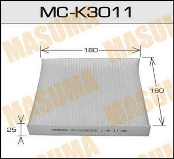 Masuma MC-K3011 Фільтр салону MCK3011: Купити в Україні - Добра ціна на EXIST.UA!
