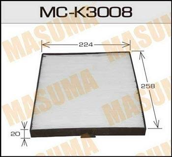 Masuma MC-K3008 Фільтр салону MCK3008: Купити в Україні - Добра ціна на EXIST.UA!