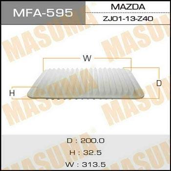 Masuma MFA-595 Повітряний фільтр MFA595: Купити в Україні - Добра ціна на EXIST.UA!