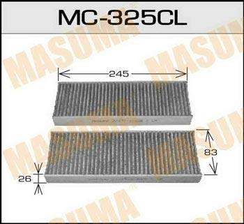 Masuma MC-325CL Фільтр салону MC325CL: Купити в Україні - Добра ціна на EXIST.UA!
