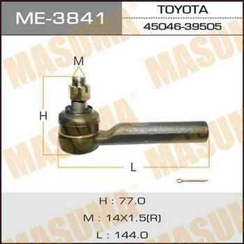 Masuma ME-3841 Наконечник рульовий лівий ME3841: Купити в Україні - Добра ціна на EXIST.UA!