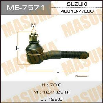 Masuma ME-7571 Наконечник рульової тяги ME7571: Купити в Україні - Добра ціна на EXIST.UA!
