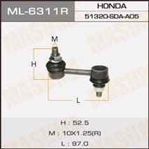 Masuma ML-6311R Стійка стабілізатора переднього ML6311R: Приваблива ціна - Купити в Україні на EXIST.UA! ML6311R Masuma Стійка стабілізатора переднього