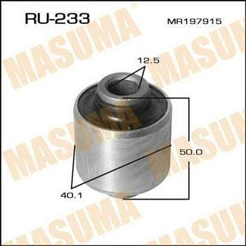 Masuma RU-233 Сайлентблок заднього поперечного важеля RU233: Купити в Україні - Добра ціна на EXIST.UA!