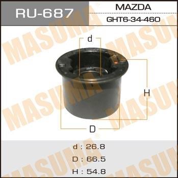 Masuma RU-687 Сайлентблок RU687: Приваблива ціна - Купити в Україні на EXIST.UA!