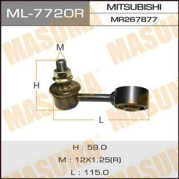 Masuma ML-7720R Стійка стабілізатора ML7720R: Купити в Україні - Добра ціна на EXIST.UA!