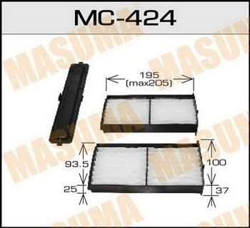 Masuma MC-424 Фільтр салону MC424: Купити в Україні - Добра ціна на EXIST.UA!