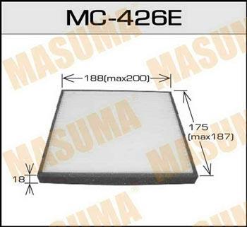 Masuma MC-426 Фільтр салону MC426: Купити в Україні - Добра ціна на EXIST.UA!
