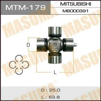 Masuma MTM-179 Хрестовина валу карданного MTM179: Купити в Україні - Добра ціна на EXIST.UA!