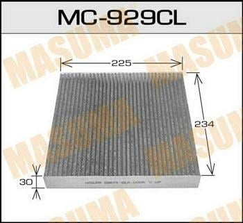 Masuma MC-929CL Фільтр салону MC929CL: Купити в Україні - Добра ціна на EXIST.UA!