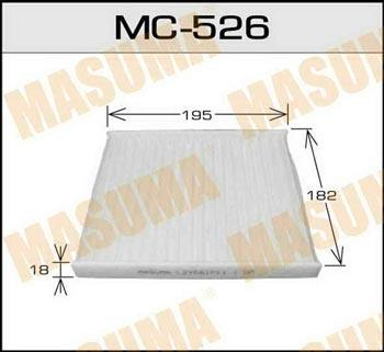 Masuma MC-526 Фільтр салону MC526: Купити в Україні - Добра ціна на EXIST.UA!