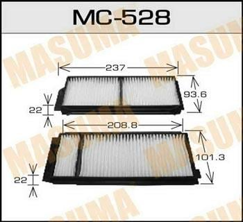 Masuma MC-528 Фільтр салону MC528: Купити в Україні - Добра ціна на EXIST.UA!