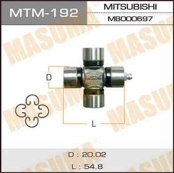 Masuma MTM-192 Хрестовина валу карданного MTM192: Купити в Україні - Добра ціна на EXIST.UA!